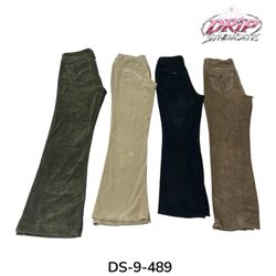 Y2K Corduroy Pants With Retro Streetwear Vibes (DS..