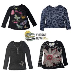 Women's Printed Long Sleeve Tops
