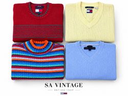 Tommy Hilfiger Vintage Knit & 1/4 Zip Mix – 30 Pcs