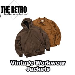 Vintage Work Wear Jackets.      #464