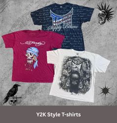 Hiphop Printed T-Shirts including ED Hardy