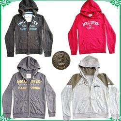 Vintage Y2K Hollister & Abercrombie Zip-Up & Pullo..