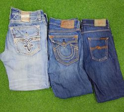 🔥Vintage True religion, Rock Revival, Nudie jeans..