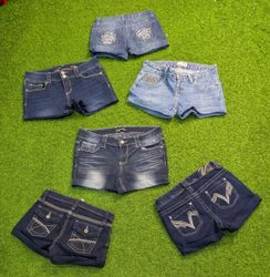 8116 - Upcycled Denim Shorts