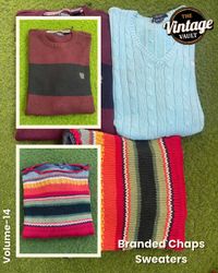 Branded Mix Sweaters Of Chaps , Volume : 14, 10 Pi..