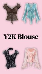 Premium Y2K Blouse #061026