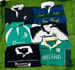 Mix de maillots de rugby vintage S#7
