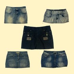 Denim Mini Skirts Ft Dolce & Gabbana