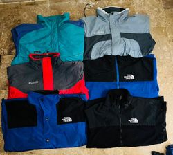 The northface columbia jackets #O1