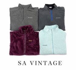 Vintage Columbia Fleece Mix 12 pcs
