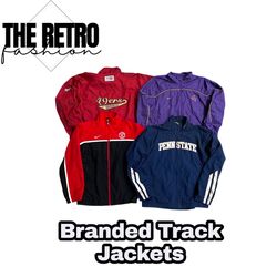 Branded Track Jackets.     #456
