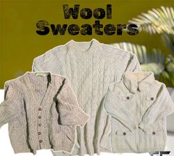 Aran Sweaters /Fisherman Sweaters
