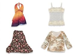 (FV-2844) Caravan Girl-Top-dress-Skirts