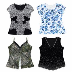 Y2K Tropical Tops 10 pcs At 1535