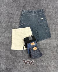 Mix Branded Denim Shorts #210726 #001