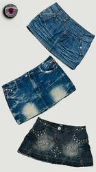 Y2k denim skirts WR2007