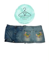 040926-18 denim skirt 15 pcs