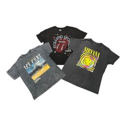 Vintage musical printed t shirt #07