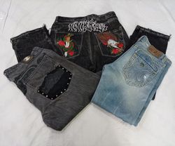 CR10398 Vintage Designer Men’s Jeans Bundle