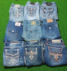 MISS ME , ROCK REVIVAL , TRUE RELIGION JEANS  (M 0..