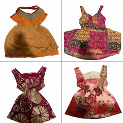Y2K Sunset Patchwork Cami Tops-ST-508