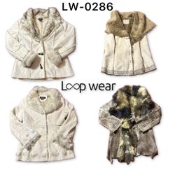 Y2K Winter Faux Afghan Coats
