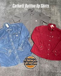 🔴 Carhartt Button Up Shirts - (19/09)