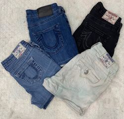 Y2K True Religion Shorts Sexy (BN1541)