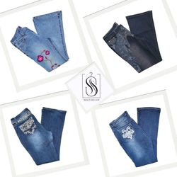 Y2K IT Girl Mix Denim Jeans