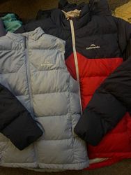 Kathmandu down puffer jackets