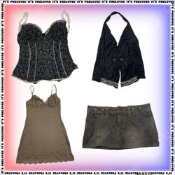 The Femme Fatale Edit - tops, dresses, skirts (SS-..