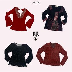 Y2k Date Night Full Sleeve Tops (AA-1329)