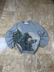 Upcycled Christmas Tepestry Hoodie & sweetshirt