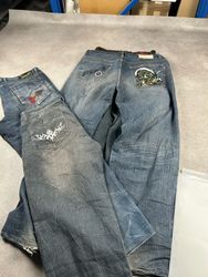 WASHED JAPAN STYLE BAGGY JEANS