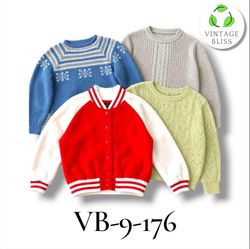 VB-9-176 Y2k ニットウェア 全身セーター 7点セット