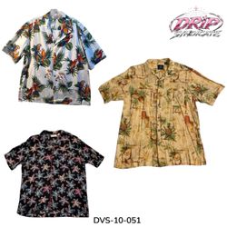 Short Sleeve Hawaiian Pattern Shirts (DSV-10-051)