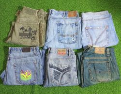 RED APE  AND OTHER MIX BRANDS JEANS (A 260)