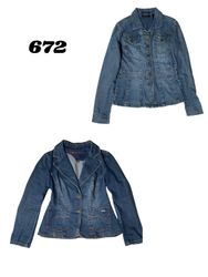 Y2k denim jacket for women (brand) Tommy Hilfiger,..