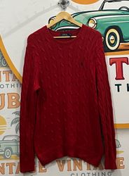 Ralph Lauren cable net sweater