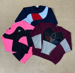 upcycle adidas sweashirts 🐒
