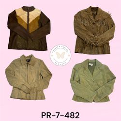 Women’s Suede Jackets | Wholesale(PR-7-482)