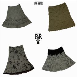 Y2K Unique Wool Mix Skirts (AA-1347)