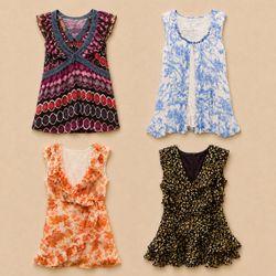 Y2K Boho and Ruffle Dresses