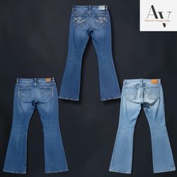Bootcut Embellish flared jeans