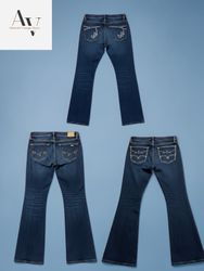 ✨ Bootcut Embellished Stone Pocket Jeans ✨