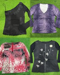 Y2K top blouse
