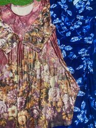 Poly Maxi Dress id 243