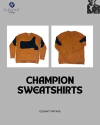 Upcycled Champion Sweatshirts - EVR0116