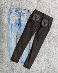 ***Y2K Miss Me True Religion & Rock Revival Jeans ..