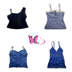 Sleeveless Strappy Camisole Tops (IB-029)